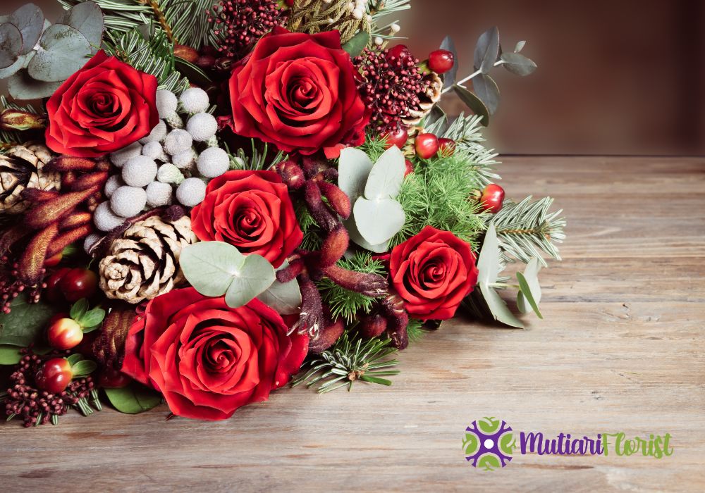 Buket Bunga Natal Hadiah Sempurna untuk Merayakan Kehangatan Musim Liburan
