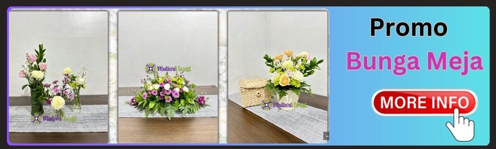 bunga meja